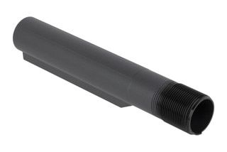 Lewis Machine and Tool AR15 carbine buffer tube features an extended lip to prevent carrier tilt